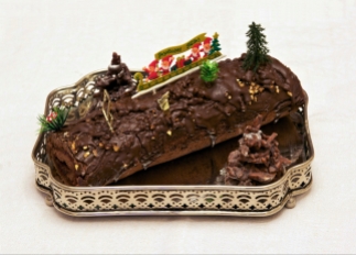 Bûche_de_Noël_chocolat_framboise_maison